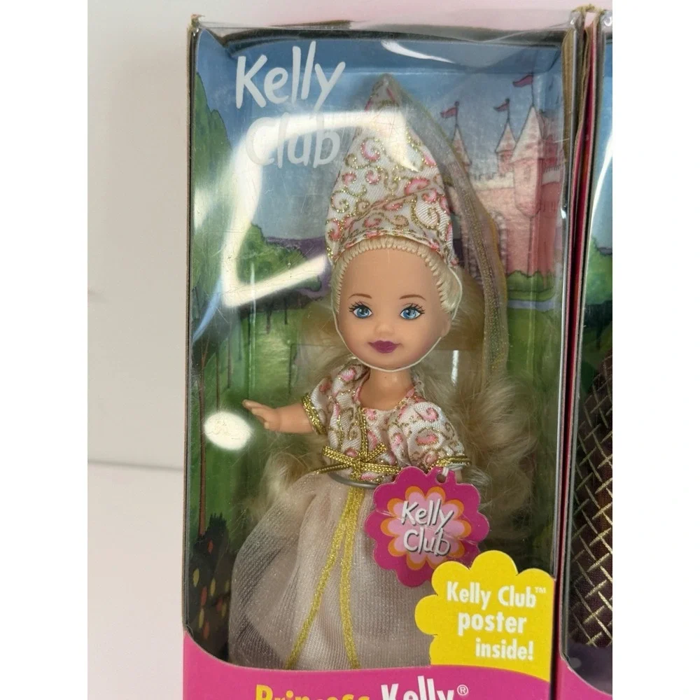 Kelly Club Dolls Princess Kelly Prince Tommy Mattel 1999 Vintage Toys Lot